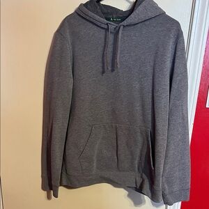 Men’s No-Logo Gray Hoodie